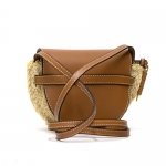 ロエベ LOEWE ショルダーバッグ TAN/NATURAL タン/ナチュラル Gate Mini Bag 329.13.U62 2924