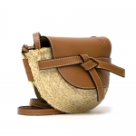 ロエベ LOEWE ショルダーバッグ TAN/NATURAL タン/ナチュラル Gate Mini Bag 329.13.U62 2924
