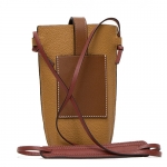 ロエベ LOEWE ショルダーバッグ ポケット ライトキャラメル/ピーカンカラー POCKET 124.12.Z45 3639