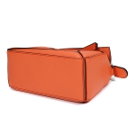 ロエベ LOEWE バッグ ショルダーバッグ 2WAY ミニ パズルバッグ クラシックカーフ オレンジ シルバー金具  レディース 322.30.U95