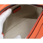 ロエベ LOEWE バッグ ショルダーバッグ 2WAY ミニ パズルバッグ クラシックカーフ オレンジ シルバー金具  レディース 322.30.U95