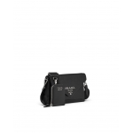 PRADA プラダ サフィアーノレザー ミニ エンベロープバッグ ブラック 1BP020_2EVU_F0VCN