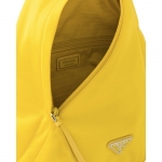 PRADA リナイロン xレザー バックパック ナイロン ボディバッグ メンズ 2VZ092_2DW3_F0010_V_OOO