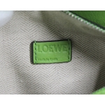 ロエベ LOEWE 2WAY ショルダーバッグ ミニ パズルバッグ クラシックカーフ ヴェルデ シルバー金具  レディース 322.30.U95​