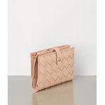 ボッテガヴェネタ BOTTEGA VENETA 2つ折り財布 小銭入れ付き レディース 591686-vmbi1-6950 スパッツォラートカーフ