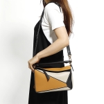 ロエベ LOEWE ハンドバッグ 2WAY ブラウン レディース ギフト プレゼント レザー 本革  パズル 32230 js21 8234