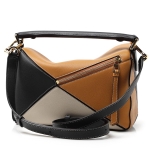 ロエベ LOEWE ハンドバッグ 2WAY ブラウン レディース ギフト プレゼント レザー 本革  パズル 32230 js21 8234