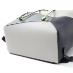 ロエベ LOEWE バックパック グレー メンズ レザー 本革 ギフト プレゼント  パズル 33512 fz54 1145
