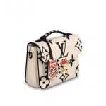 ルイ・ヴィトン LOUIS VUITTON ポシェット メティス アンプラント クレーム アイボリー M45384