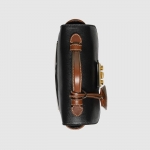 グッチ GUCCI キャンバス&スムースレザーミニショルダーバッグ 658487 2ZGAG 9785