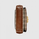 グッチ GUCCI キャンバス&スムースレザーミニショルダーバッグ 658487 2ZGAG 9785