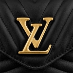 ルイヴィトン ショルダーバッグ ミュルティ・ポシェット ポーチ付き  LOUIS VUITTON ヴィトン バッグ 2way 黒 M56461