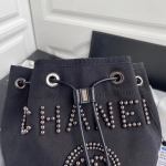 シャネル CHANEL スモールハンドバッグ ショルダーバッグ 巾着 AS1045 