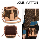 ルイ ヴィトン LOUIS VUITTON　ノエ・パース（ミニ ショルダーバッグ）　モノグラム　ブラウン　M57099