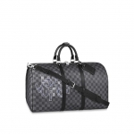ルイヴィトン ボストンバッグ ダミエ・グラフィット キーポル バンドリエール  LOUIS VUITTON ロゴ N40264