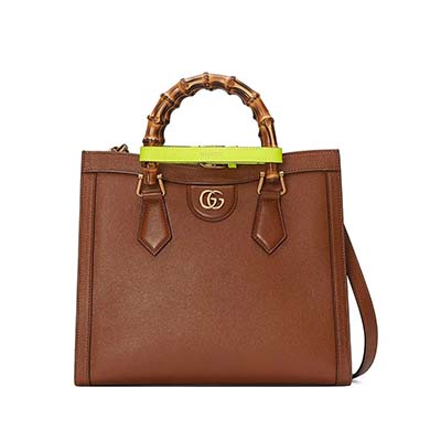 グッチ GUCCI ダイアナ スモール/ミニ クロコダイル トートバッグ 660195/655661 17QDT 2582