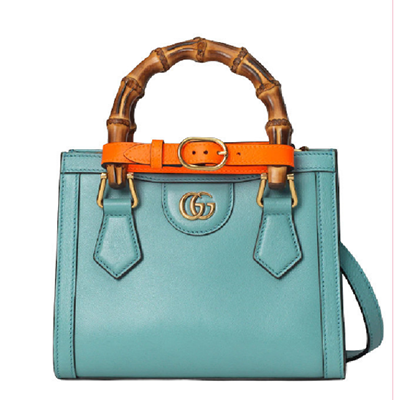 グッチ GUCCI ダイアナ スモール/ミニ クロコダイル トートバッグ 660195/655661 17QDT 4972