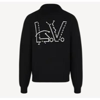 LOUIS VUITTON LVXNBA ニットジャケット 1A8H6L