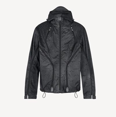 LouisVuitton 2054 マルチ ジップ ジャケット 黒 1A8HWD