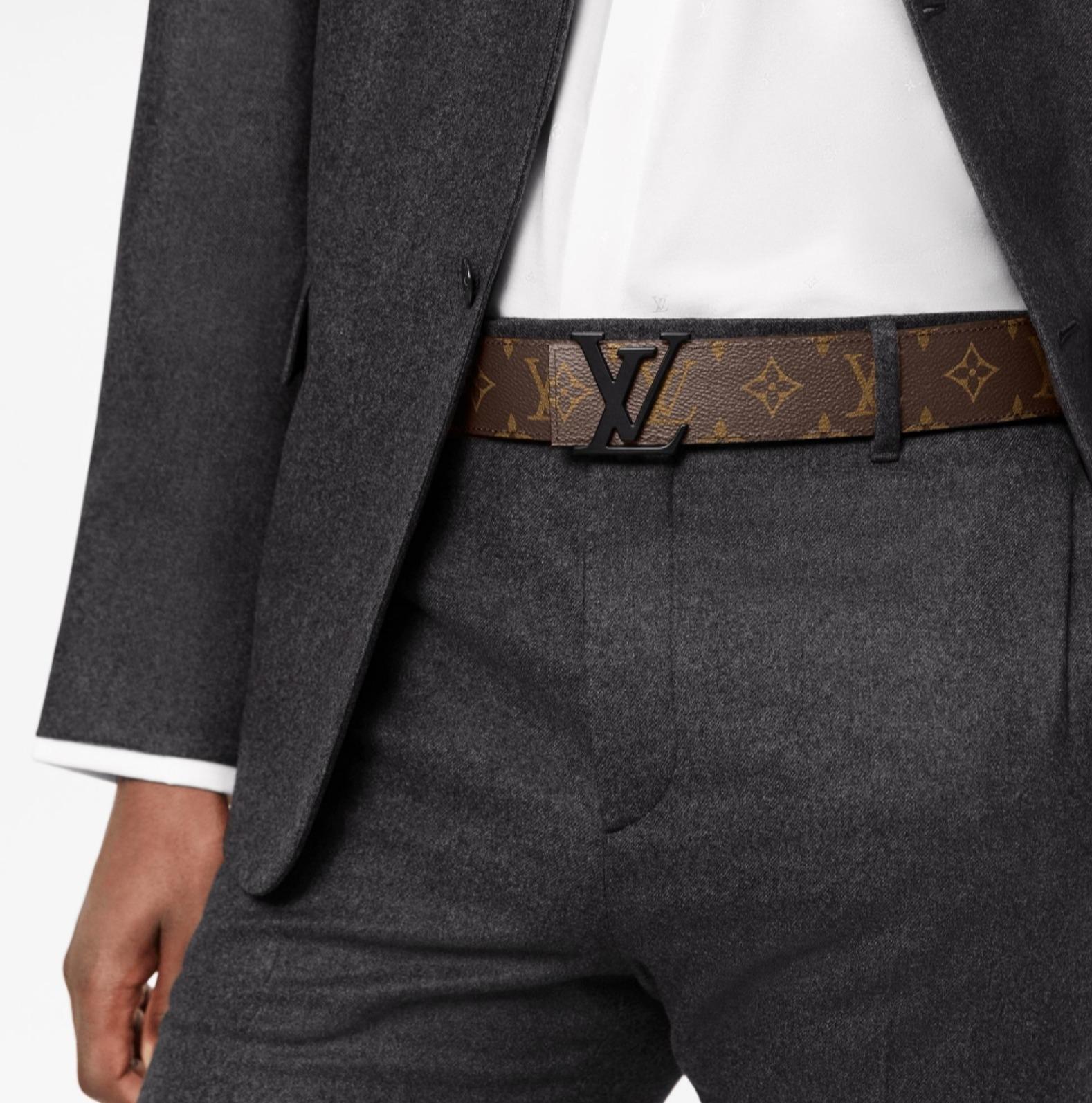 LOUIS VUITTON LVサークル 40MM リバーシブル ベルト モノグラム M8006U
