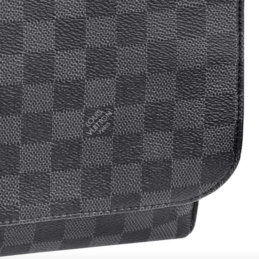 ルイヴィトン Louis Vuitton ショルダー バック メッセンジャー ダミエ グレー N40350