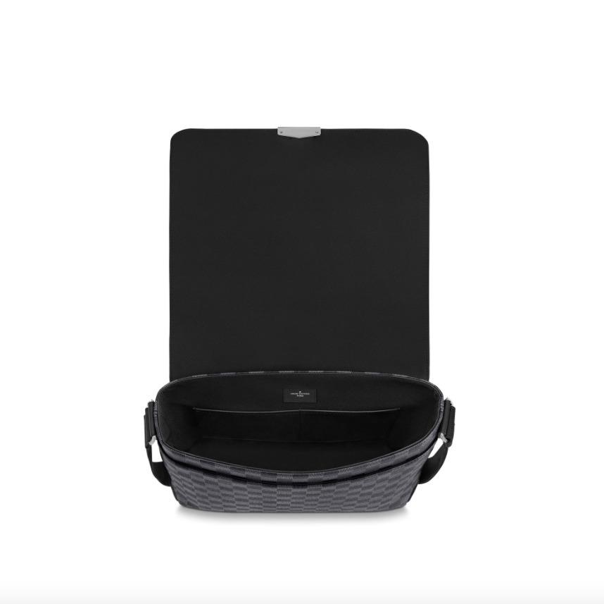 ルイヴィトン Louis Vuitton ショルダー バック メッセンジャー ダミエ グレー N40350