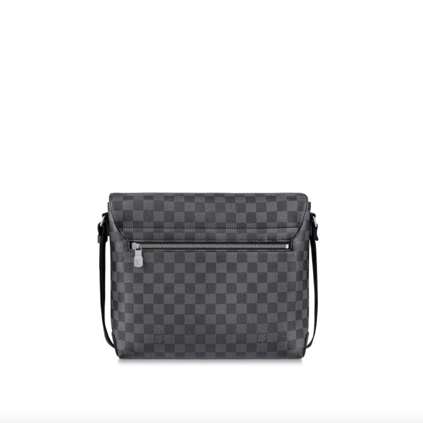 ルイヴィトン Louis Vuitton ショルダー バック メッセンジャー ダミエ グレー N40350