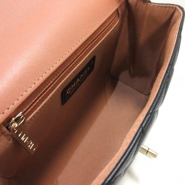 シャネル CHANEL ショルダーバッグ レディース マトラッセ AS2411 黒×マルチ ラムスキン 