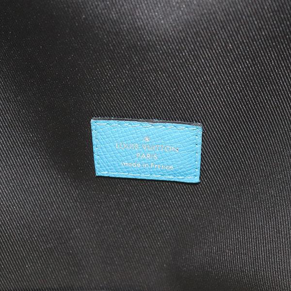 ルイヴィトン  リュック・デイパック タイガラマ ディスカバリー バックパックPM ブルー 2020SS シルバー金具 M30409