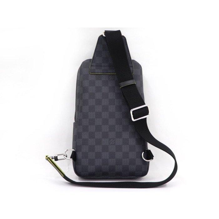 ルイ ヴィトン LOUIS VUITTON グラフィット ボディバッグ  グラフィット ブラック グレー系 メンズ N40273