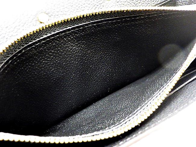 ルイヴィトン LOUIS VUITTON 長財布 アンプラント ポルトフォイユ メティス ノワール M62458
