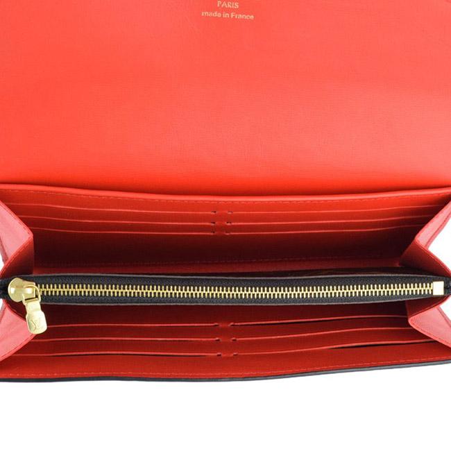 ルイ・ヴィトン LOUIS VUITTON モノグラムポルトフォイユ・サラ　テュイルリー  マロン PVC×レザー レディース財布 M64098