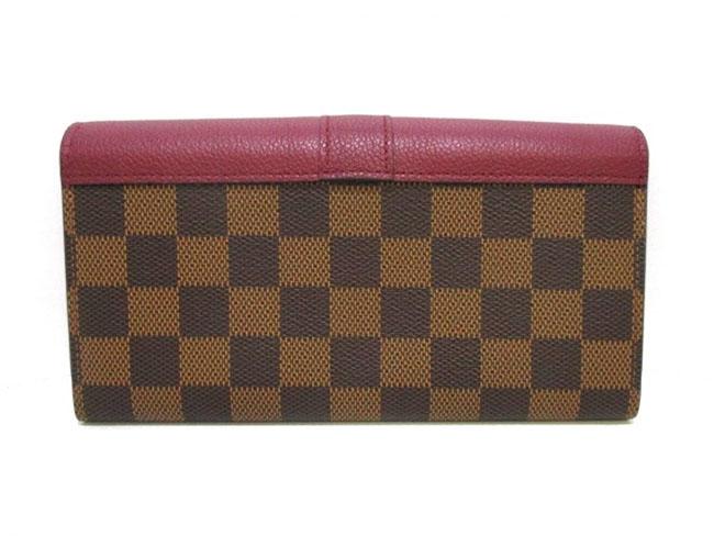 ルイヴィトン LOUIS VUITTON 長財布 レディース ダミエ ポルトフォイユクラプトン N64448