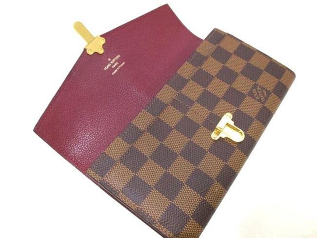 ルイヴィトン LOUIS VUITTON 長財布 レディース ダミエ ポルトフォイユクラプトン N64448