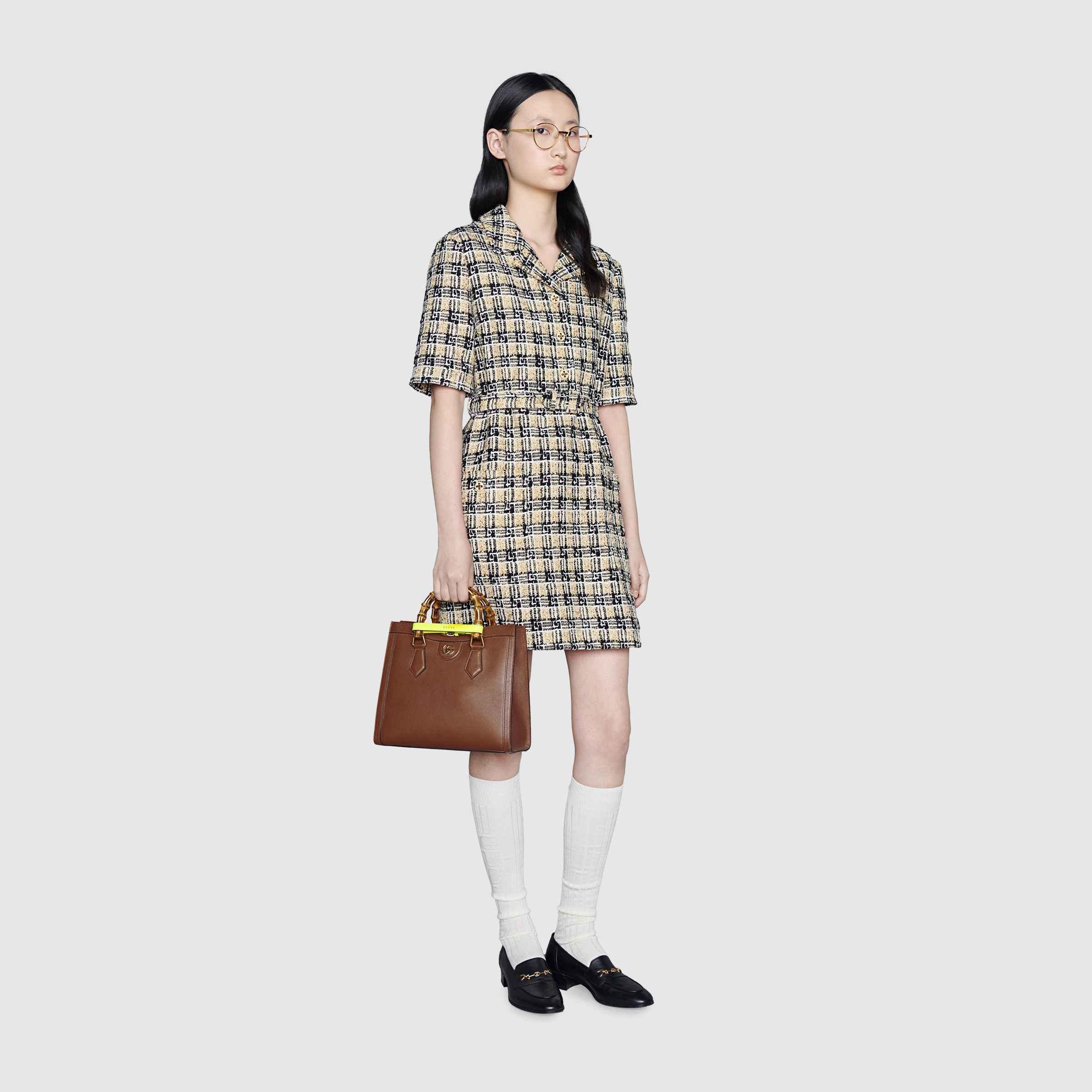 グッチ GUCCI ダイアナ スモール/ミニ クロコダイル トートバッグ 660195/655661 17QDT 2582