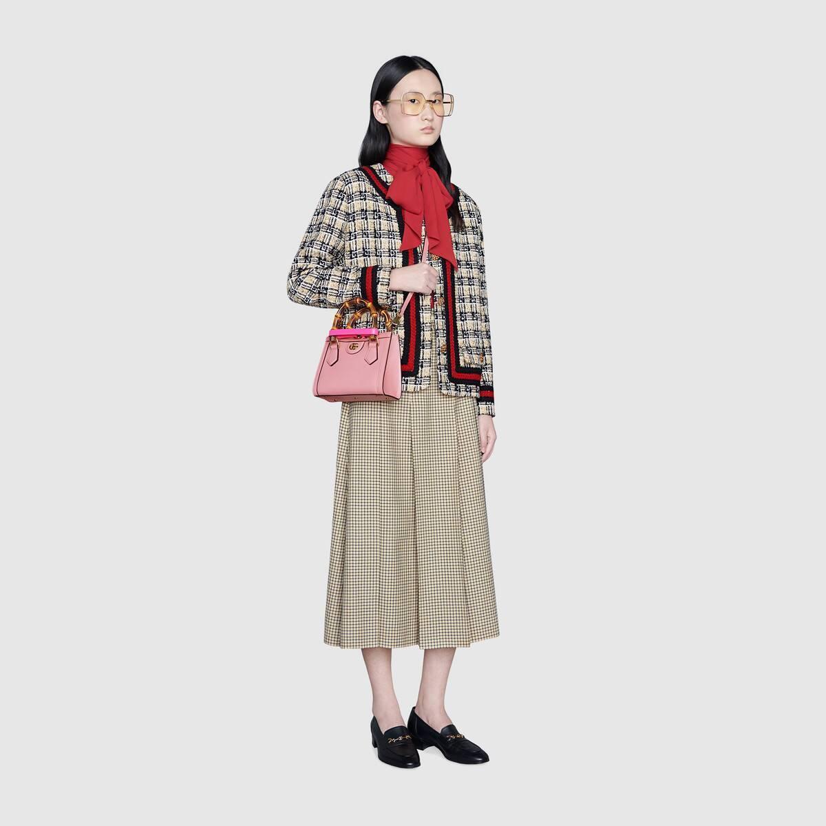 グッチ GUCCI ダイアナ スモール/ミニ クロコダイル トートバッグ 660195/655661 17QDT 5378