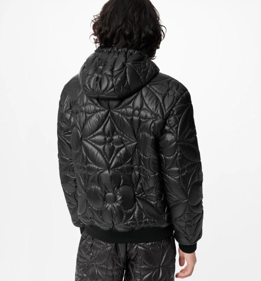 Louis Vuitton ダウンジャケット キルティング フーディ 1A8WUO