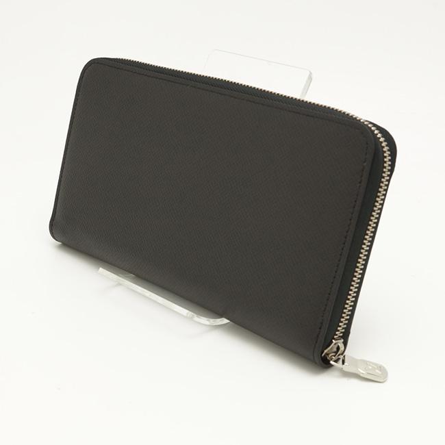 ルイ ヴィトン 長財布 レザー BLK タイガ ジッピーオーガナイザーNM M30056