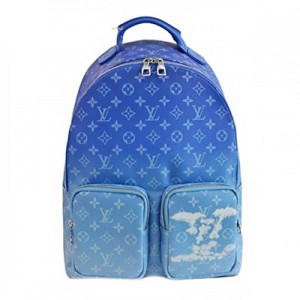 ルイ・ヴィトン バックパック・マルチポケット LVクラウズ ブルー  LV リュックサック M45441