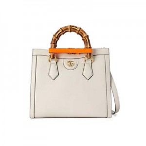 グッチ GUCCI ダイアナ スモール/ミニ クロコダイル トートバッグ 660195/655661 17QDT 9060