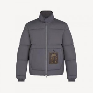 ルイヴィトン ダウンブルゾン リバーシブル モノグラム ロゴ 1A90IK