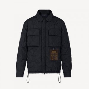 Louis Vuitton ヴィトン ジャケット モノグラム ネイビー 1A5VAO