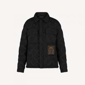 Louis Vuitton ヴィトン ジャケット モノグラム ネイビー 1A8HEZ