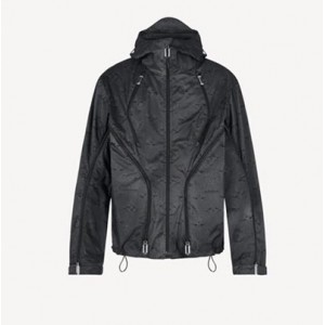 LouisVuitton 2054 マルチ ジップ ジャケット 黒 1A8HWD