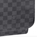ルイヴィトン Louis Vuitton ショルダー バック メッセンジャー ダミエ グレー N40350