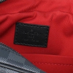 ルイヴィトンヴァージルアブロー/LOUISVUITTON Virgil Abloh 【 ユーティリティ・メッセンジャー】ダミエグラフィットショルダーバッグ ブラック N40280​