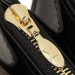 ルイヴィトン LOUIS VUITTON 長財布 モノグラム ポルトフォイユ フラワー ノワール M62577