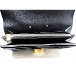 ルイヴィトン LOUIS VUITTON 長財布 アンプラント ポルトフォイユ メティス ノワール M62458