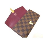 ルイヴィトン LOUIS VUITTON 長財布 レディース ダミエ ポルトフォイユクラプトン N64448