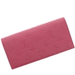 ルイヴィトン モノグラム・アンプラント/レザン ポルトフォイユ・エミリー LOUIS VUITTON 財布 M62015